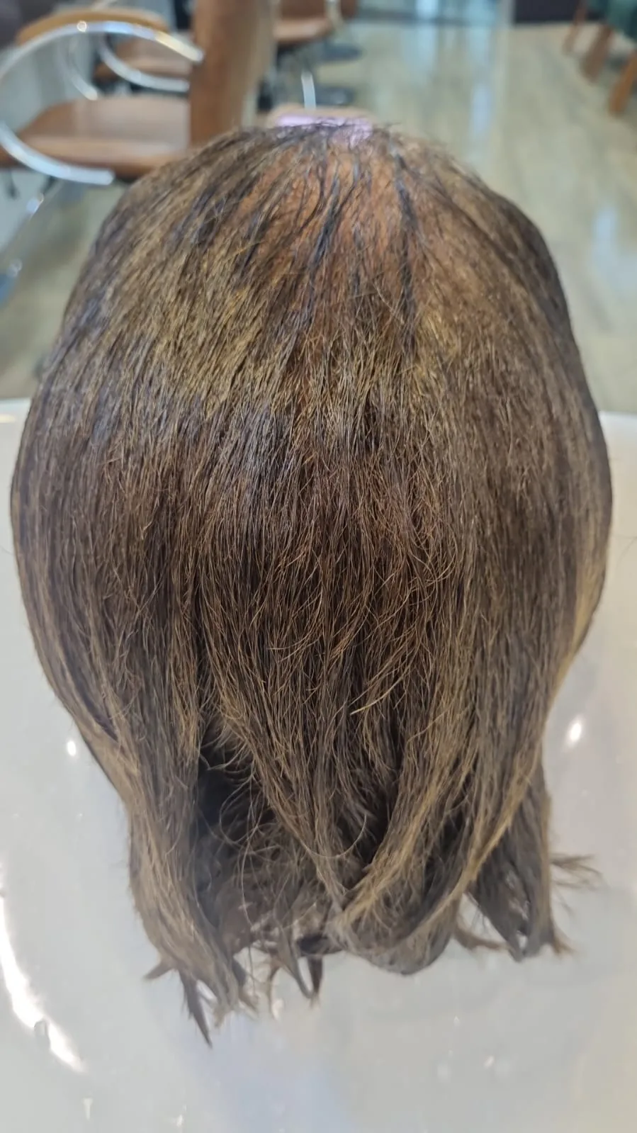 Cabelo cheio e com volume depois do tratamento